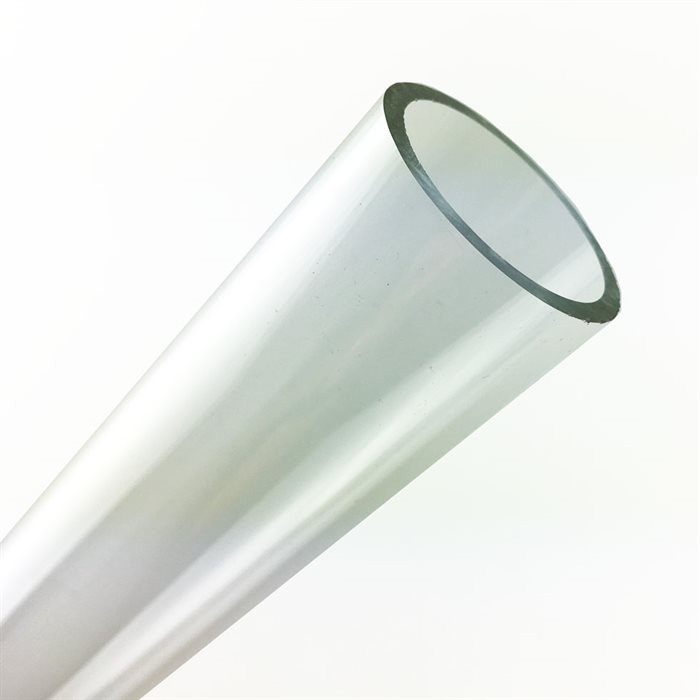 Akrylrør Ø 70 mm x 2000 mm (indv. Ø 64 mm) - Klar