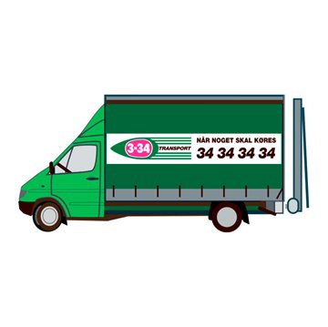 3x34 Transport - Max 16 m3 og 900 kg - Uden træpalle - PostNr. 0000 - 2770