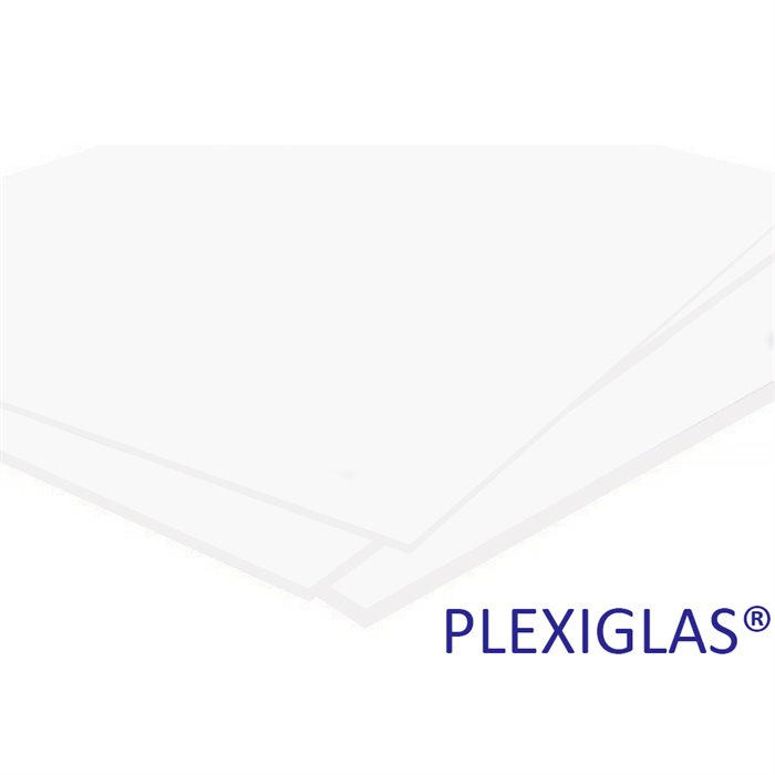 Plexiglas® - Opal Akryl 47 % - 3 mm - Ekstruderet 3050 x 2050 mm
