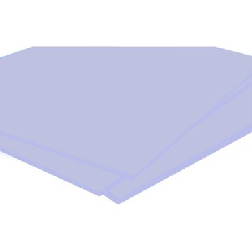 Pastel violet akryl – parma violet - 3 mm - Prøve ca. 70x150 mm