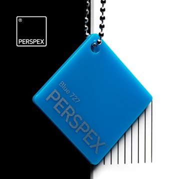 Akryl Perspex Blå Translucent - 3 mm