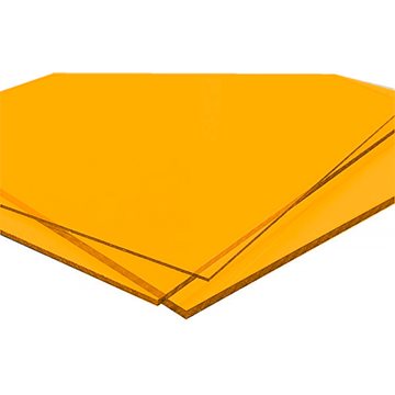 Akryl Orange gennemsigtig (TTRA2) 3 mm 3050 x 2050 mm