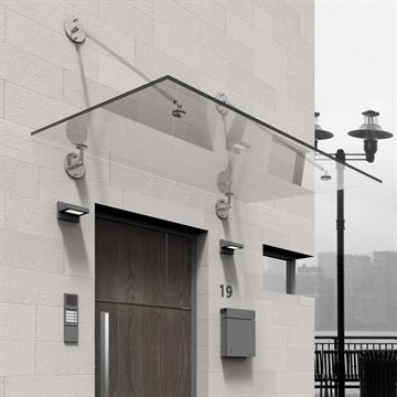 Baldakinsæt Z-01, 2 trækstænger til 25,52 mm glas