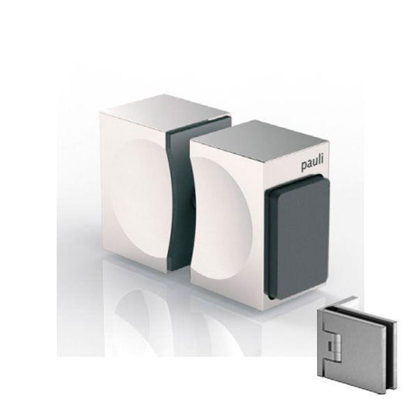 Pauli Knop Børstet stål look (8263ZNPVD22)