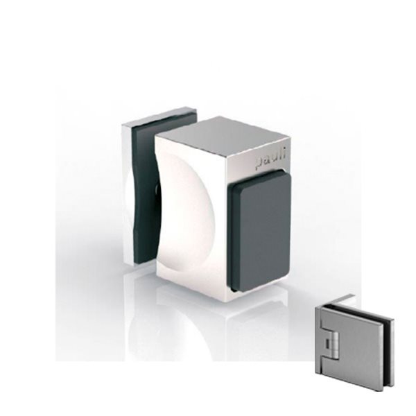 Pauli Knop Børstet stål look (8271ZNPVD22)