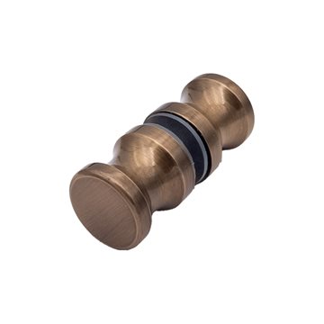 Knop Ø30 x 30 mm - Antik Messing