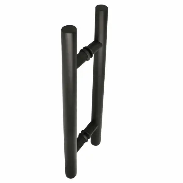 Håndtag til saunadør 8-12mm i Mat Sort Drava serie