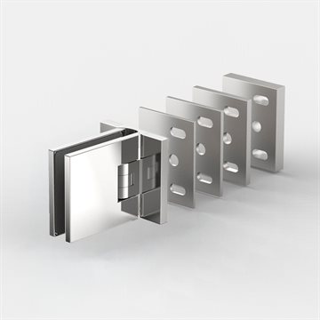 1 stk. - 2 mm - Afstandsklods til Flamea 8134ZN hængsel