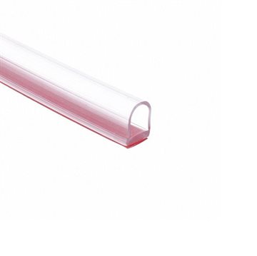 PVC klæbetætning - 8 mm højde - 2500 mm