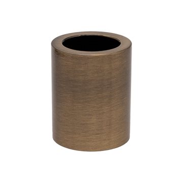 Stabiliseringsstang væg/loft beslag - Ø19 mm - Antik Messing