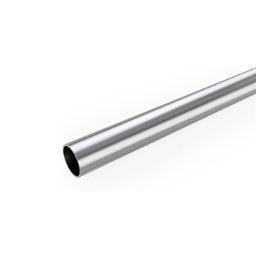 Stabiliseringsstang rør - 1250 mm - Ø19 mm - Børstet stål