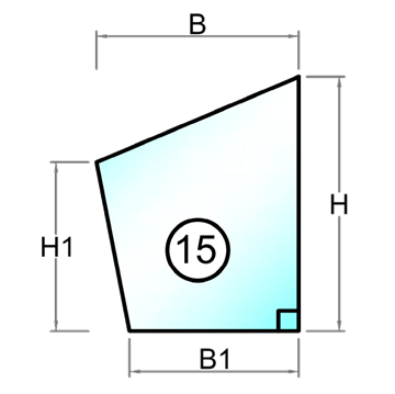 Hærdet glas med poleret kant - Figur 15