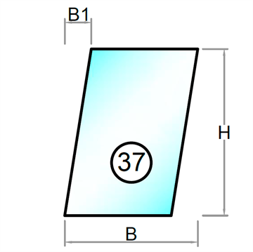 Figur 37 - Polycarbonat - 2 mm - 10 mm - Tilskåret