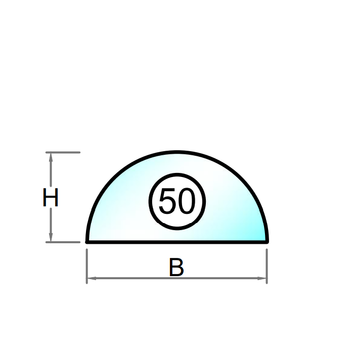 Sauna termorude 2 lags med hærdet glas - Figur 50