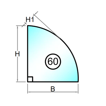 4 mm lavenergiglas - Figur 60