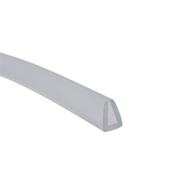 Plastliste til 6 mm forsatsvinduer - Klar - pris pr. m