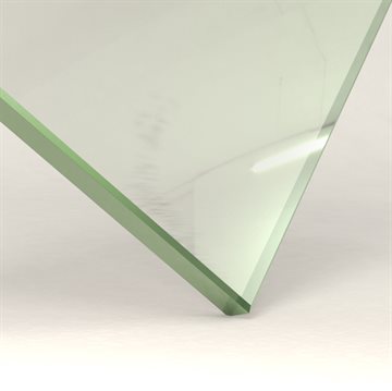 3 mm hærdet glas med granet kant - Figur 29