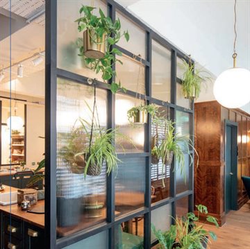 8 mm hærdet VISIOSUN lodret mønster med poleret kant