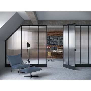 8 mm hærdet VISIOSUN lodret mønster med poleret kant