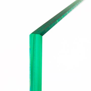 10,76 mm Hærdet og lamineret glas med poleret kant