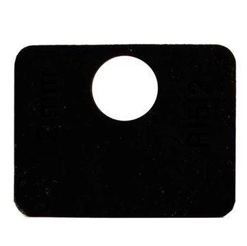 Gummi sæt - 16,76 mm glas - 1 sæt