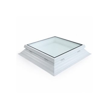 VITRIA fladtagsvindue - 110 x 110 - Fast - PVC 16/20 Kant