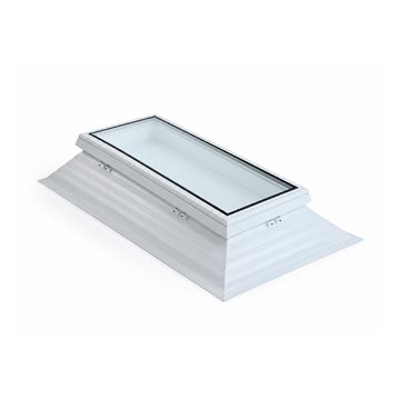 VITRIA fladtagsvindue - 40 x 70 - Fast - PVC 16/20 Kant