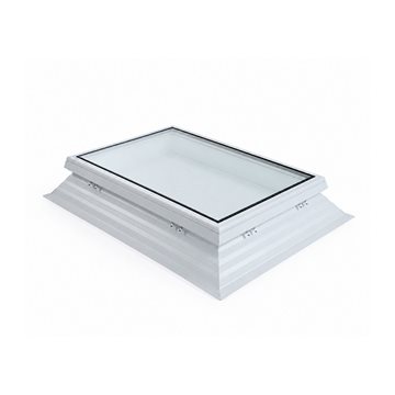 VITRIA fladtagsvindue - 60 x 80 - Fast - PVC 16/20 Kant