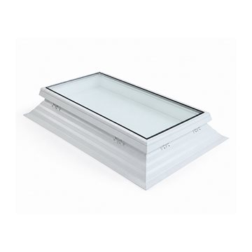 VITRIA fladtagsvindue - 70 x 100 - Fast - PVC 16/20 Kant