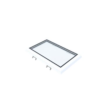 VITRIA fladtagsvindue - 40 x 70 - Fast - PVC Adapterramme