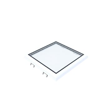 VITRIA fladtagsvindue - 60 x 60 - Fast - PVC Adapterramme