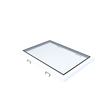 VITRIA fladtagsvindue - 60 x 90 - Fast - PVC Adapterramme