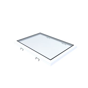 VITRIA fladtagsvindue - 70 x 100 - Fast - PVC Adapterramme