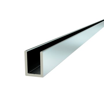 Uprofil - Natureloxeret - 1500 mm - 19x14,3x19x2 mm