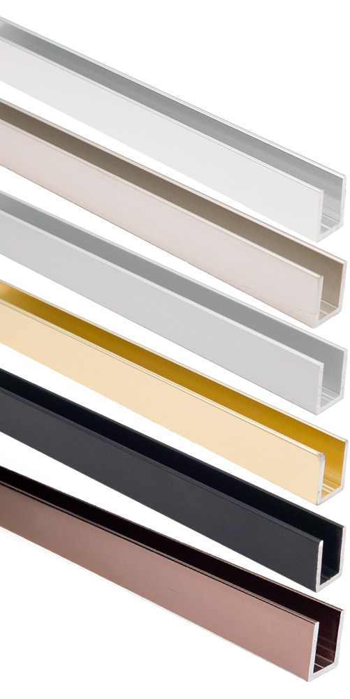 Uprofil - Flere farver - 19x17,2x19x2 mm