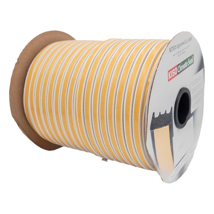 Hvidt Glasbånd 4 x 10 mm - 125 meter