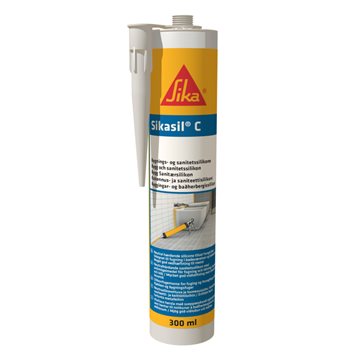 Sikasil-C - Hvid - Sanitetssilikone