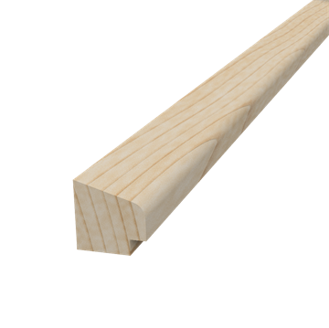 Glasliste fyr VAC/IMP 13 x 13 mm - 2000 mm