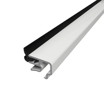 Dafa Alu-Com glasliste 16 x 16 mm - Hvid