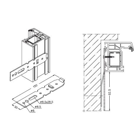Tilbehør til Schüco CT 70 AS vinduer