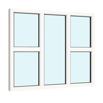 Fastkarmsvindue - Schüco CT 70 AS profiler - Type 065